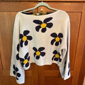 Day & Night Flower sweater